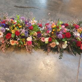 Kistbedekking bloemen mix voorjaar